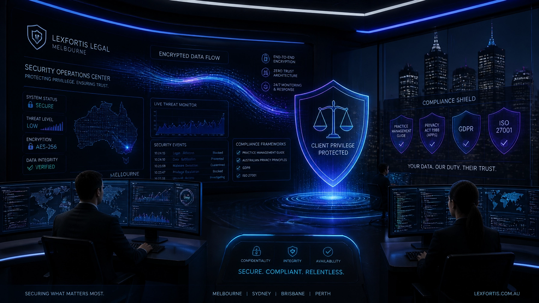 Cover image for IT Support for Law Firms Melbourne: Why Security-First IT Matters for Legal Practices