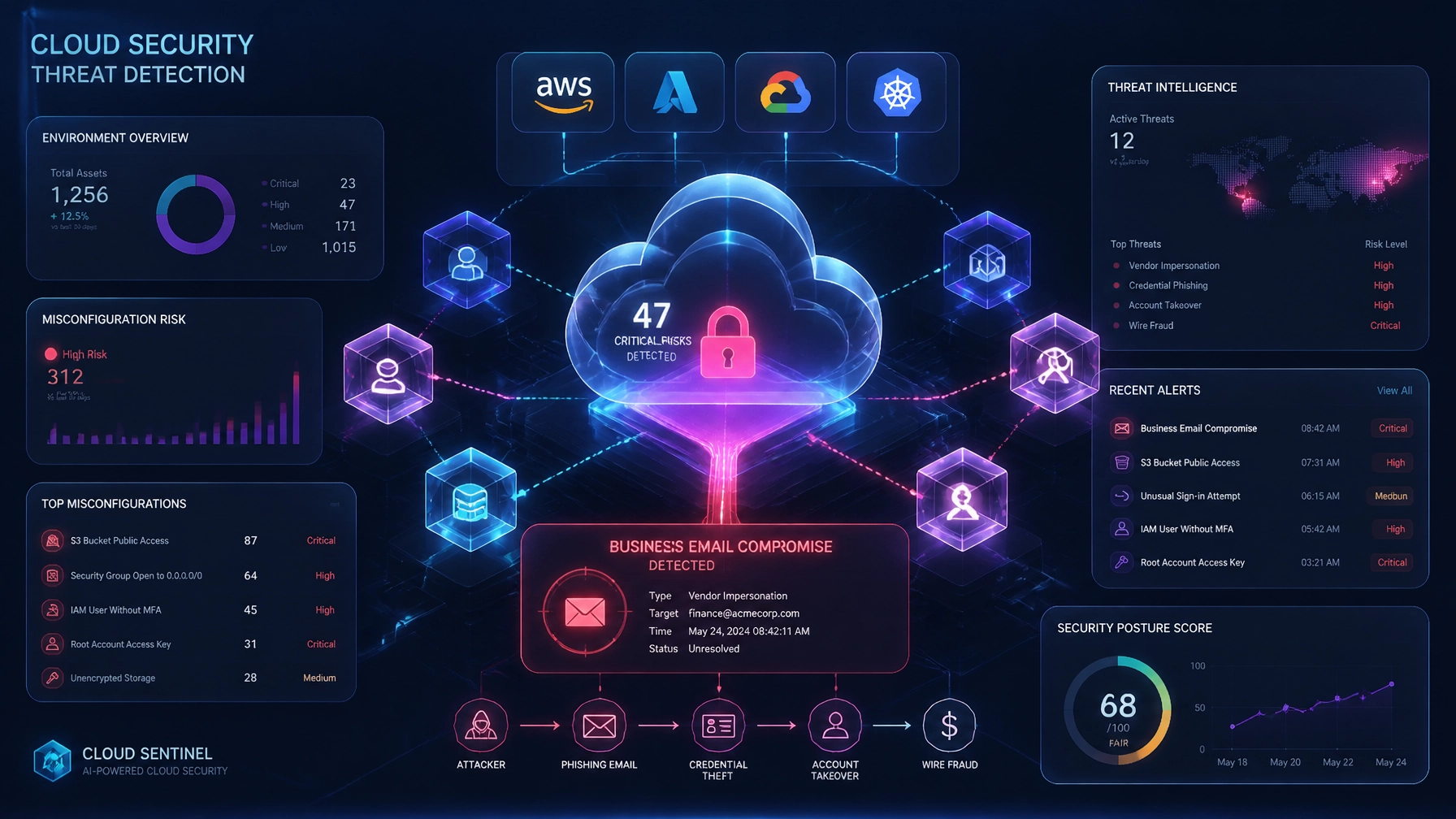 Cover image for Cloud Misconfigurations & BEC: The Hidden Vulnerabilities Hitting Australian SMEs